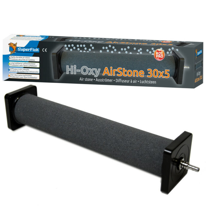 hi-oxygen-koi-airstone-ausstroemer-teich-filter-sauerstoff-beluefterstein-o-50-mm-x-30-cm-superfish-koipro