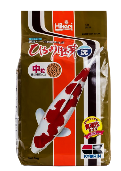 0042055353823 HIKARI WHEAT-GR SINKING MEDIUM 5 KG FRONT-600