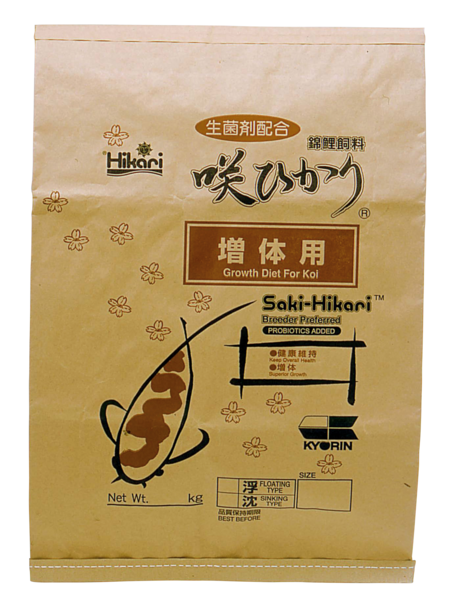 4971618418845 SAKI HIKARI GROWTH L 15 KG FRONT-600